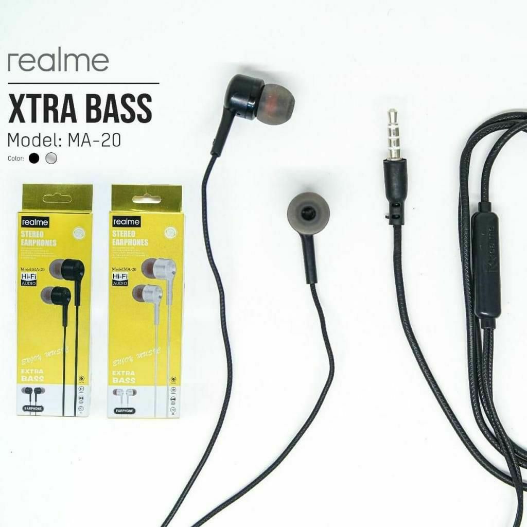 HEADSET REALME EXTRA BASS MA-20